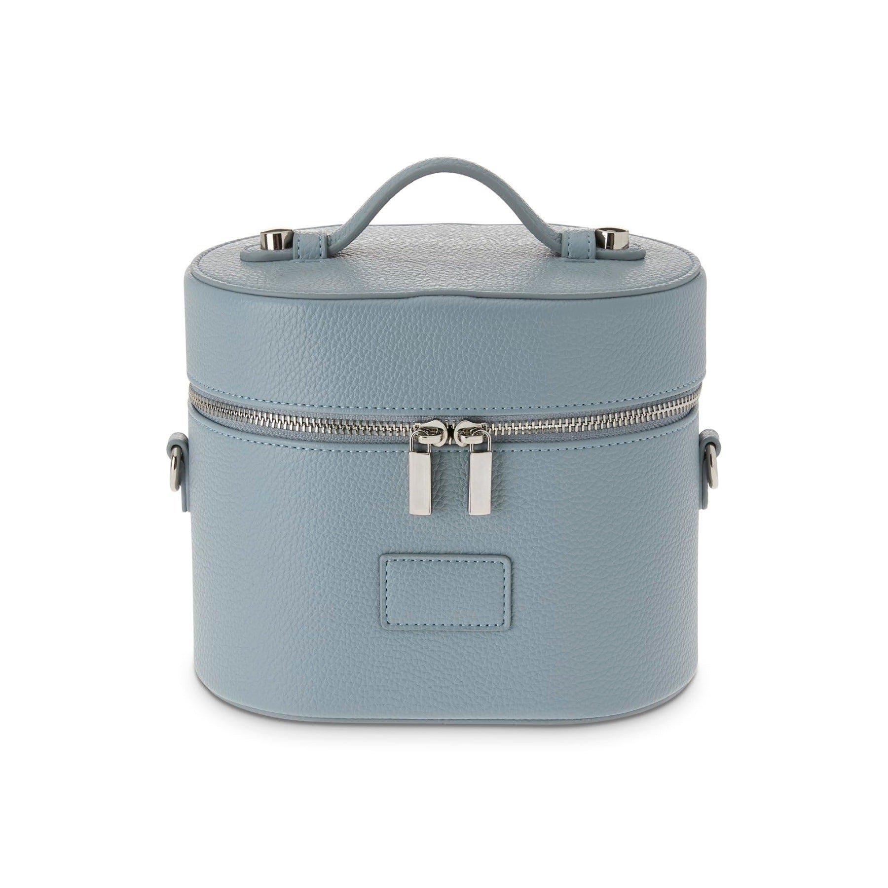Women's Light-Luxury Cosmetic Bag With Handle | PU Leather Makeup Organizer